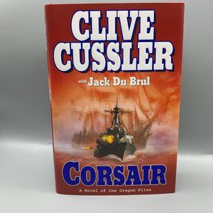 Corsair Hardcover Fiction Novel by Clive Cussler  with Jack Du Brul